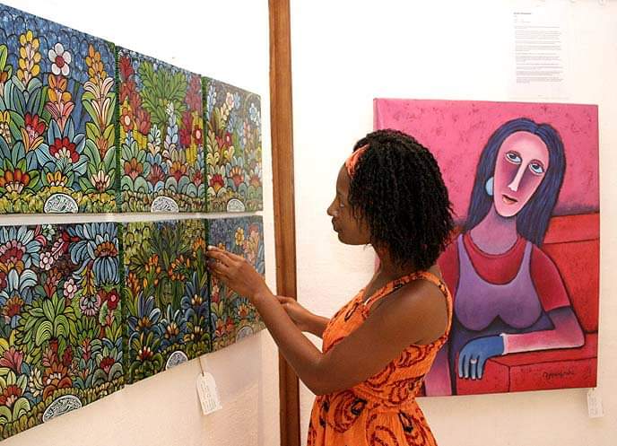 the diani beach art gallery