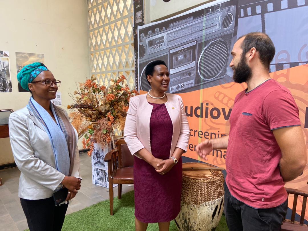 with permanent secretary for wildlife tourism and antiquities doreen katusime