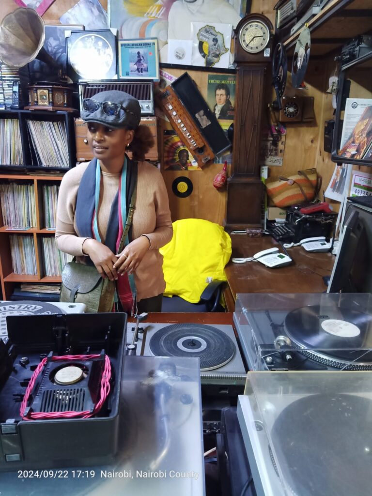 vinyl guru visit nairobi 2024 pic by fred abuga